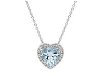 Collana Babila Milano Donna For Ever in Oro bianco Acquamarina 0.99 Ct 0269131 - 0269131
